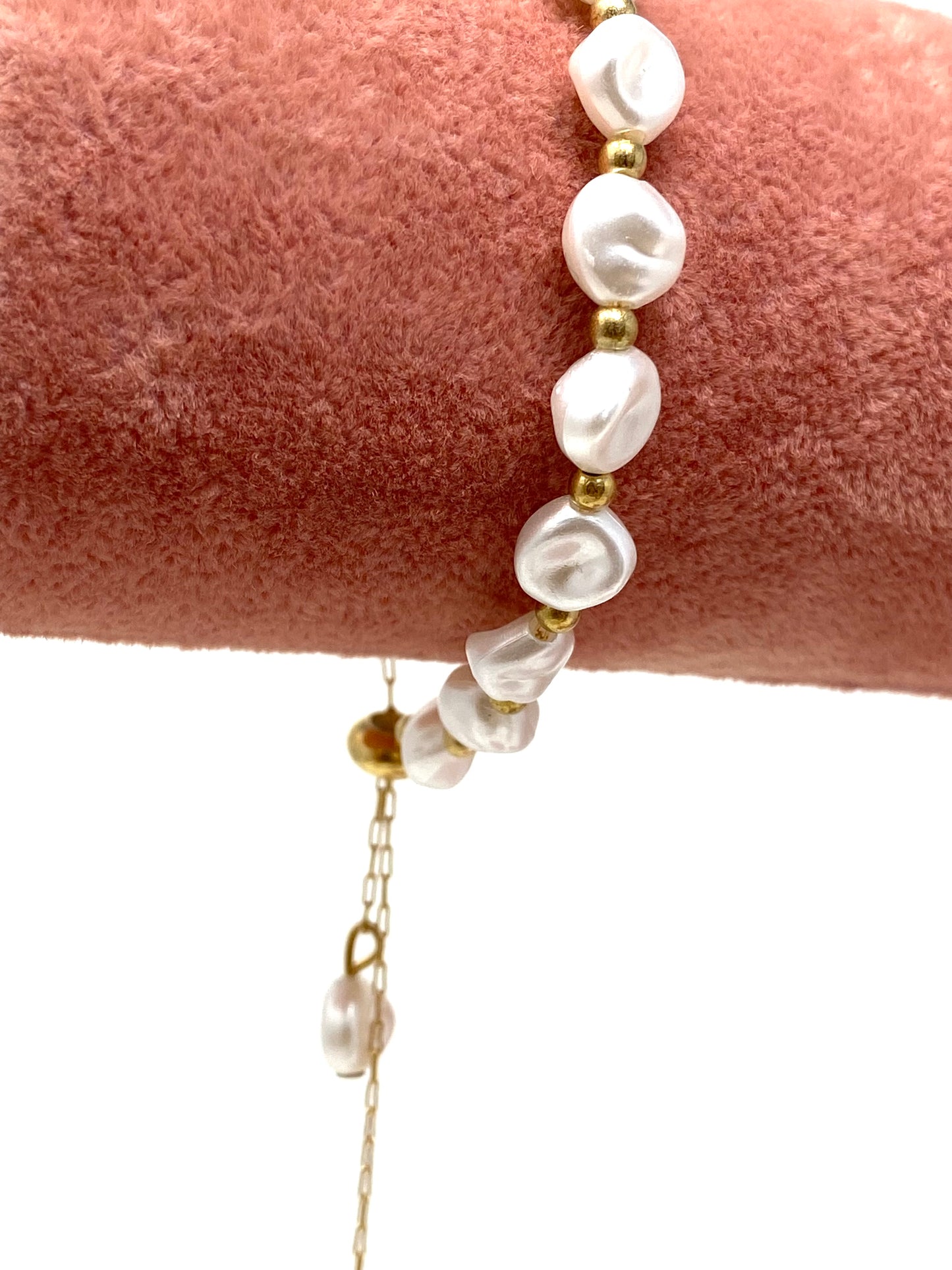 Pulseras de perlas
