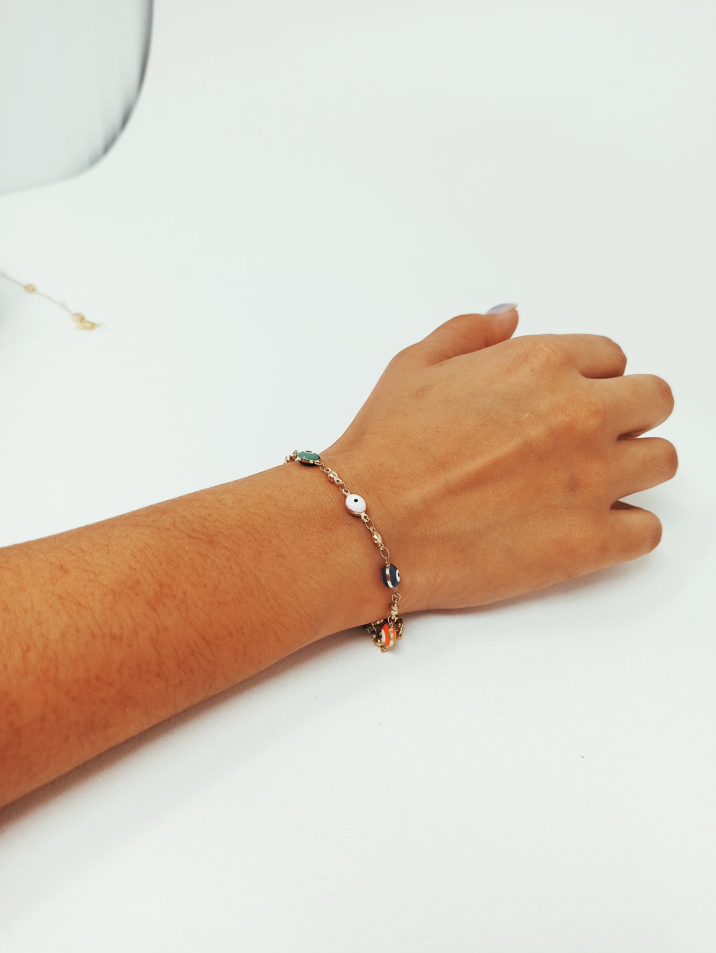Pulsera protección ojo turco