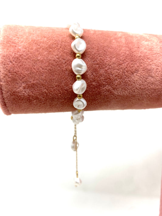 Pulseras de perlas